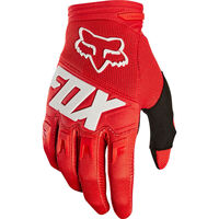 Fox Youth Dirtpaw Gloves Race 2020 - Red