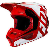 Fox V1 Prix Helmet ECE - Flame Red