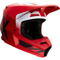 Fox V1 Werd Helmet ECE - Flame Red