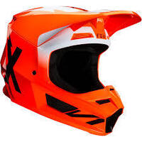 Fox V1 Werd Helmet ECE - Fluro Orange