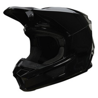 Fox Youth V1 Helmet ECE - Matte Black