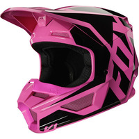 Fox Youth V1 Prix Helmet ECE - Pink
