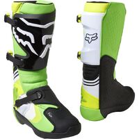 Fox 2022 Comp Boot - Green/Yellow