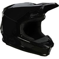 Fox V1 Plaic Helmet ECE 2021 - Black
