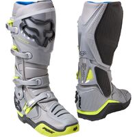 Fox 2022 Instinct Boot - Grey/Yellow