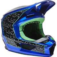 Fox 2022 V1 Peril Helmet - Blue