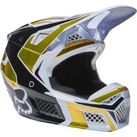 Fox 2022 V3 RS Mirer ECE Helmet - White/Black