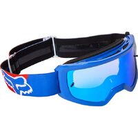 Fox 2022 Main Skew Goggles Spark - White/Red/Blue