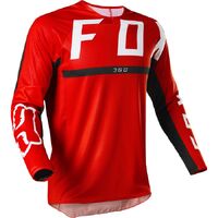 Fox 2022 360 Merz Jersey - Fluro Red
