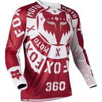 Fox 2022 360 Nobyl Jersey - Red/White