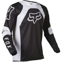 Fox 2022 180 Lux Jersey - Black/White