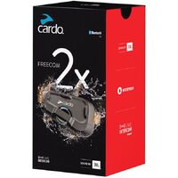 Cardo Freecom 2X Bluetooth Communication System (JBL) Single Pack