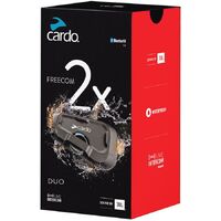 Cardo Freecom 2X Bluetooth Communication System (JBL) Dual Pack