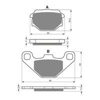 GOLDfren Brake Pads GF094 - S3
