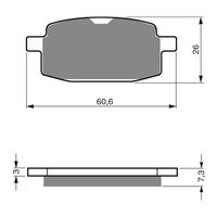 GOLDfren Brake Pads GF114 - K5