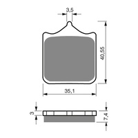 GOLDfren Brake Pads GF177 - S33