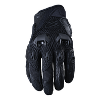 Five ' Stunt Evo Airflow' Street Gloves - Black [Size: 7 XS]
