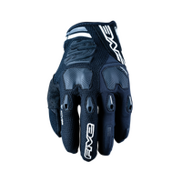 Five 'E2 Enduro' Off-Road Gloves - Black [Size: 8 S]