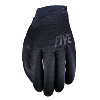 Five 'MXF2 Evo' MX Gloves - Mono Black [Size: 10 L]