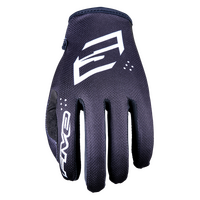 Five 'MXF4' MX Gloves - Mono Black [Size: 8 / S]
