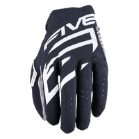 Five 'MXF Race' MX Gloves [Closed Track Only] - Black [Size: 10 L]