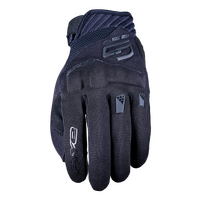 Five 'RS-3 Evo' Street Gloves - Black [Size: 8 / S]