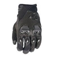 Five Stunt Evo Leather Air Street Gloves - Black