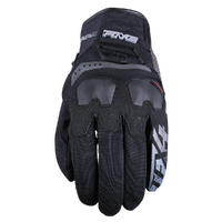 Five 'TFX-4 W/R' Ladies Trail Gloves - Grey/Red [Size: 10 L]