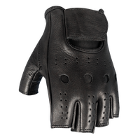 MotoDry 'Fingerless' Leather Road Gloves