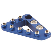 Blue Brake Pedal Large Tip with Hardware