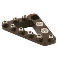 Black Brake Pedal Large Tip with Hardware