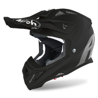 Airoh 'Aviator Ace Color' MX Helmet - Black Matt