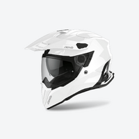 Airoh 'Commander Color' Adventure Helmet - White Gloss [Size: 2XL]