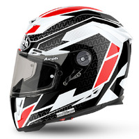 Airoh Moto Helmet | Regular Red Gloss GP500 