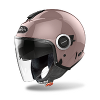 Airoh 'Helios' Open-Face Helmet - Metallic Rose