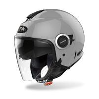 Airoh 'Helios' Open-Face Helmet - Concrete Grey Gloss