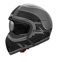 Airoh 'J110 Raster' Modular Helmet - Matt Black