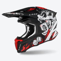 Airoh 'Twist 2.0' MX Helmet - 'Hell' Graphic Matt