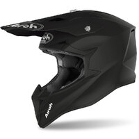 Airoh 'Wraap' MX Helmet - Black Matt [Size: 2XL]