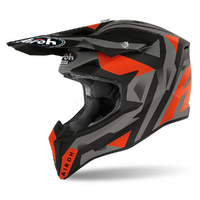 Airoh 'Wraap Sequel' MX Helmet - Orange Matt