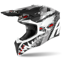 Airoh 'Wraap' MX Helmet - Demon Matt