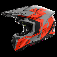 Airoh 'Twist 3' Peak - DIZZY ORANGE FLUO MATT (part # TW3D32F)