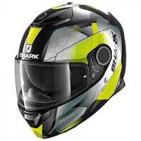 Shark Spartan Carbon Kitari Carbon/Yellow/White Helmet