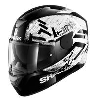 Shark D-Skwal ECE Hiwo Black/White Helmet