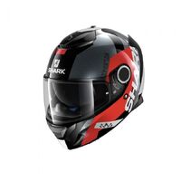 Shark Spartan Apics Black/Red/White Helmet