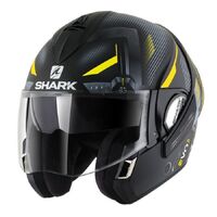 Shark Evoline Series 3 ECE Shazer Matte Black/Yellow/Silver Helmet
