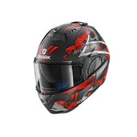 Shark Evo-One 2 ECE Skuld Matte Black/White/Red Helmet