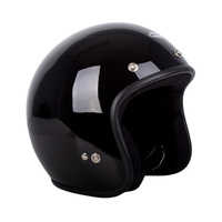 RXT 'Challenger' Open-Face Helmet (w/ Studs) - Black [Size: XS]