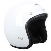 RXT 'Challenger' Open-Face Helmet (w/ Studs) - White