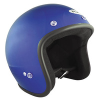 RXT 'Challenger' Open-Face Helmet (w/ Studs) - Candy Blue